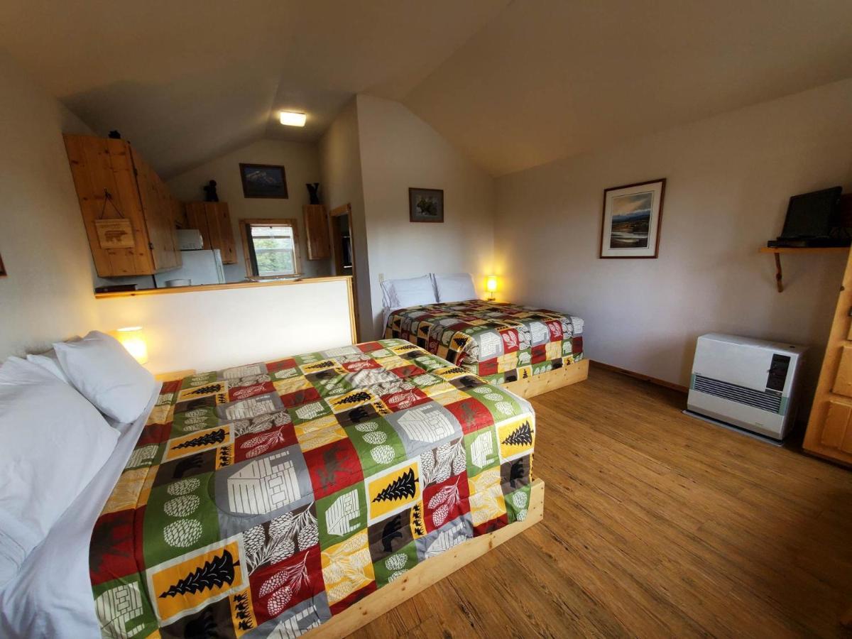 Denali'S Alaskan Spruce Cabins ฮีลี ภายนอก รูปภาพ