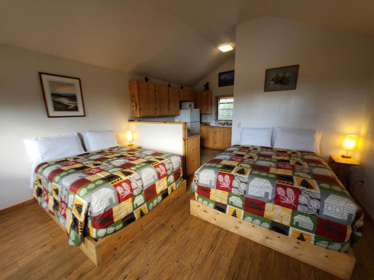 Denali'S Alaskan Spruce Cabins ฮีลี ภายนอก รูปภาพ