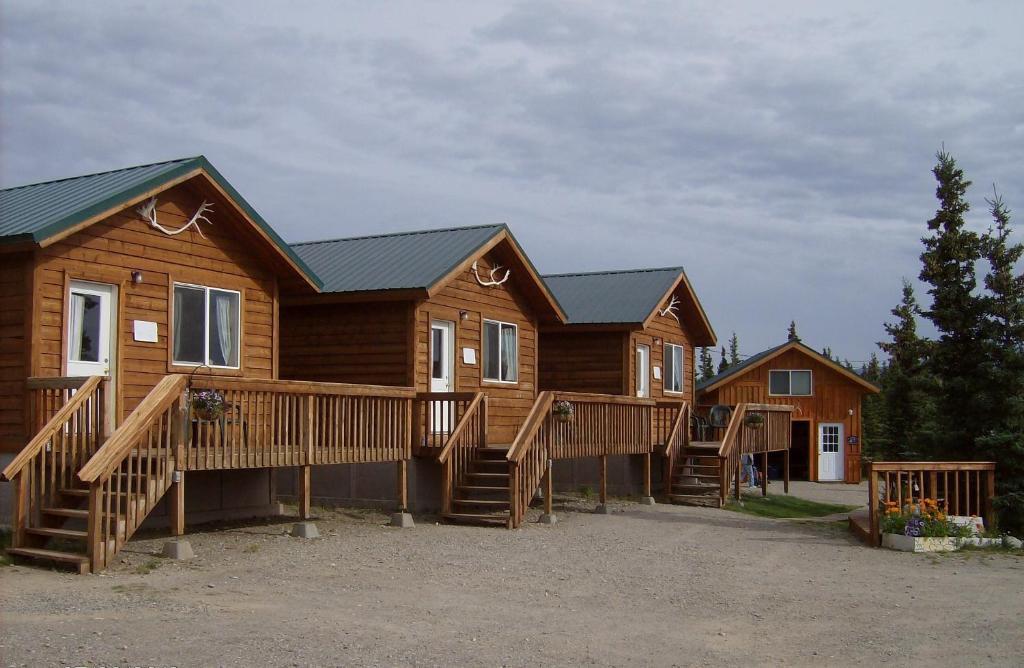 Denali'S Alaskan Spruce Cabins ฮีลี ภายนอก รูปภาพ