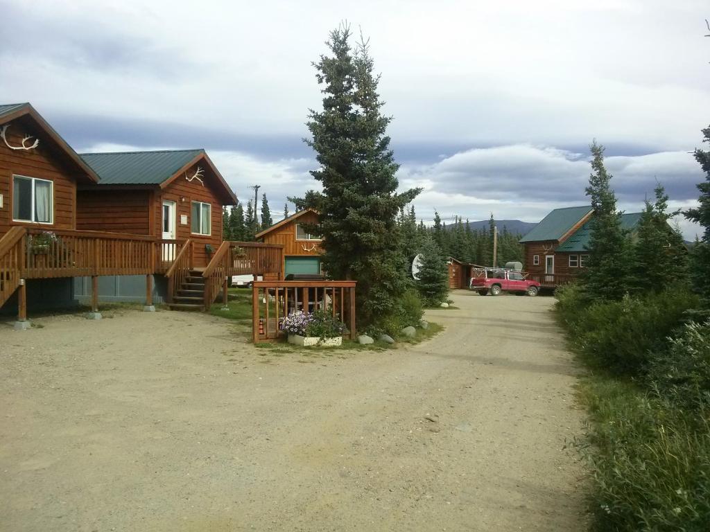 Denali'S Alaskan Spruce Cabins ฮีลี ภายนอก รูปภาพ